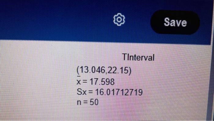 Solved b. Find the critical value tα/2 corresponding to a | Chegg.com