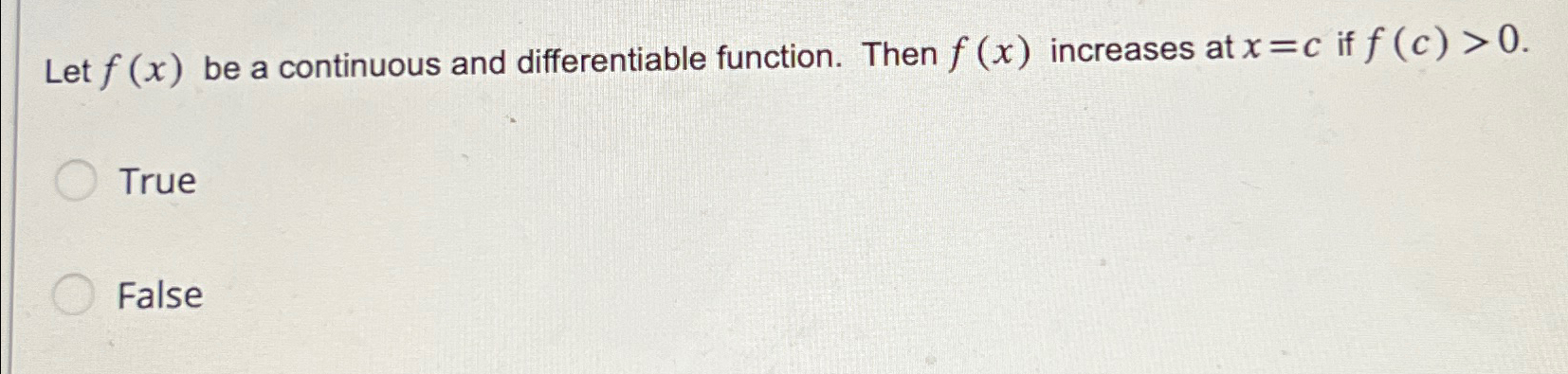 Solved Let f(x) ﻿be a continuous and differentiable | Chegg.com