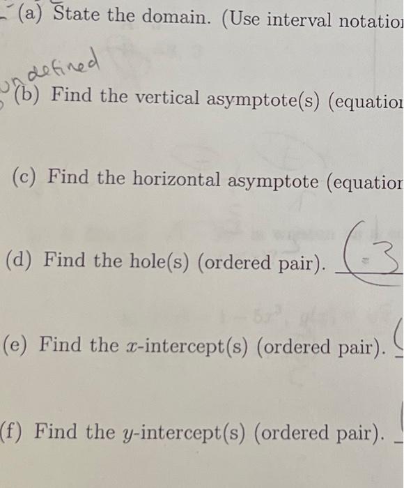 Solved Consider The Rational Function | Chegg.com