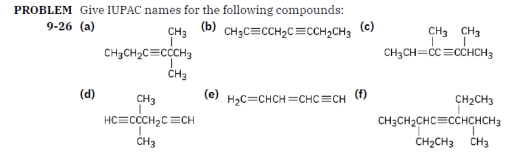 Solved name these compounds: a) ﻿b) ﻿c) ﻿d) ﻿e) ﻿f) | Chegg.com