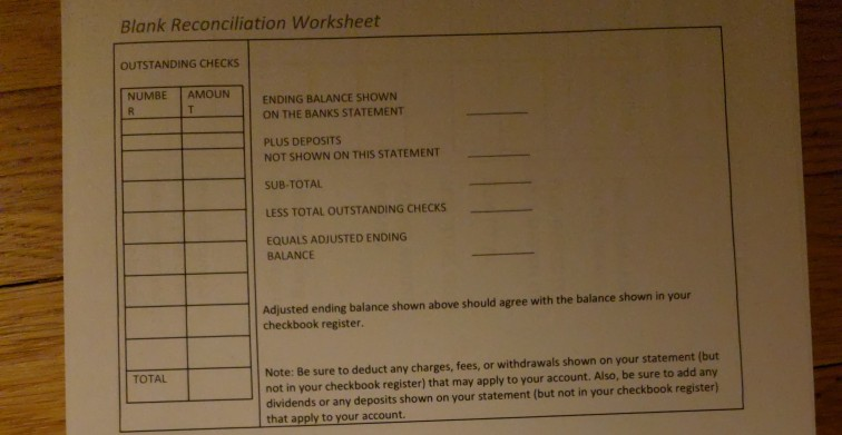 How To Manage Your Checking Account Worksheet Answers