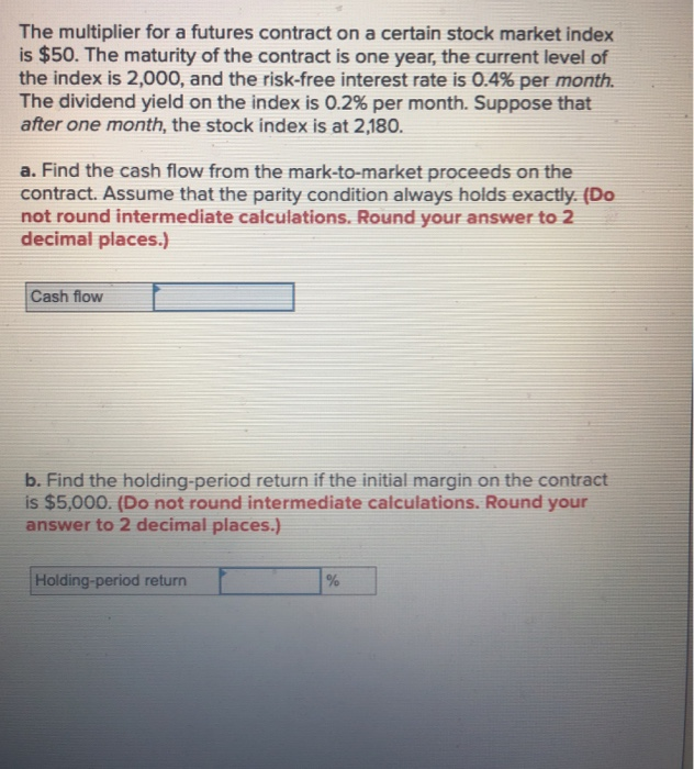 Futures Multiplier