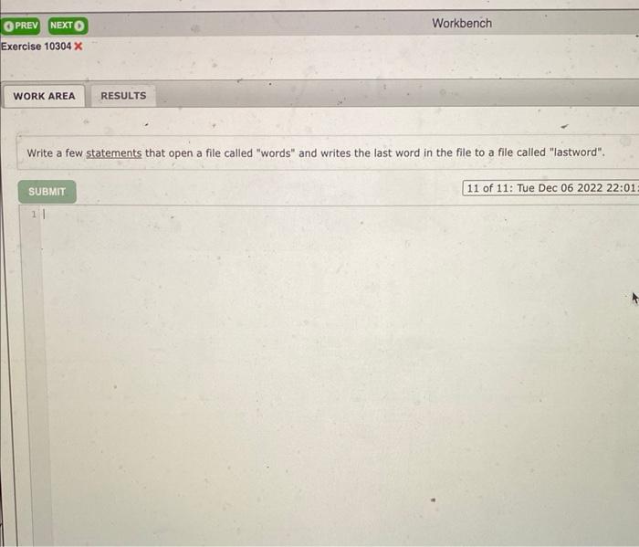 Solved Write a few statements that open a file called | Chegg.com