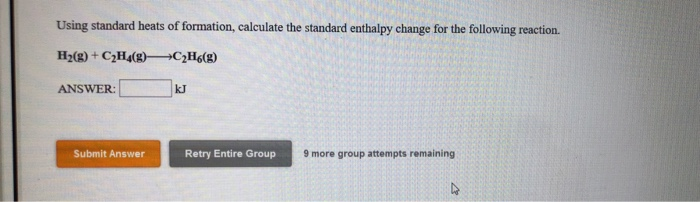 Solved Using Standard Heats Of Formation, Calculate The | Chegg.com