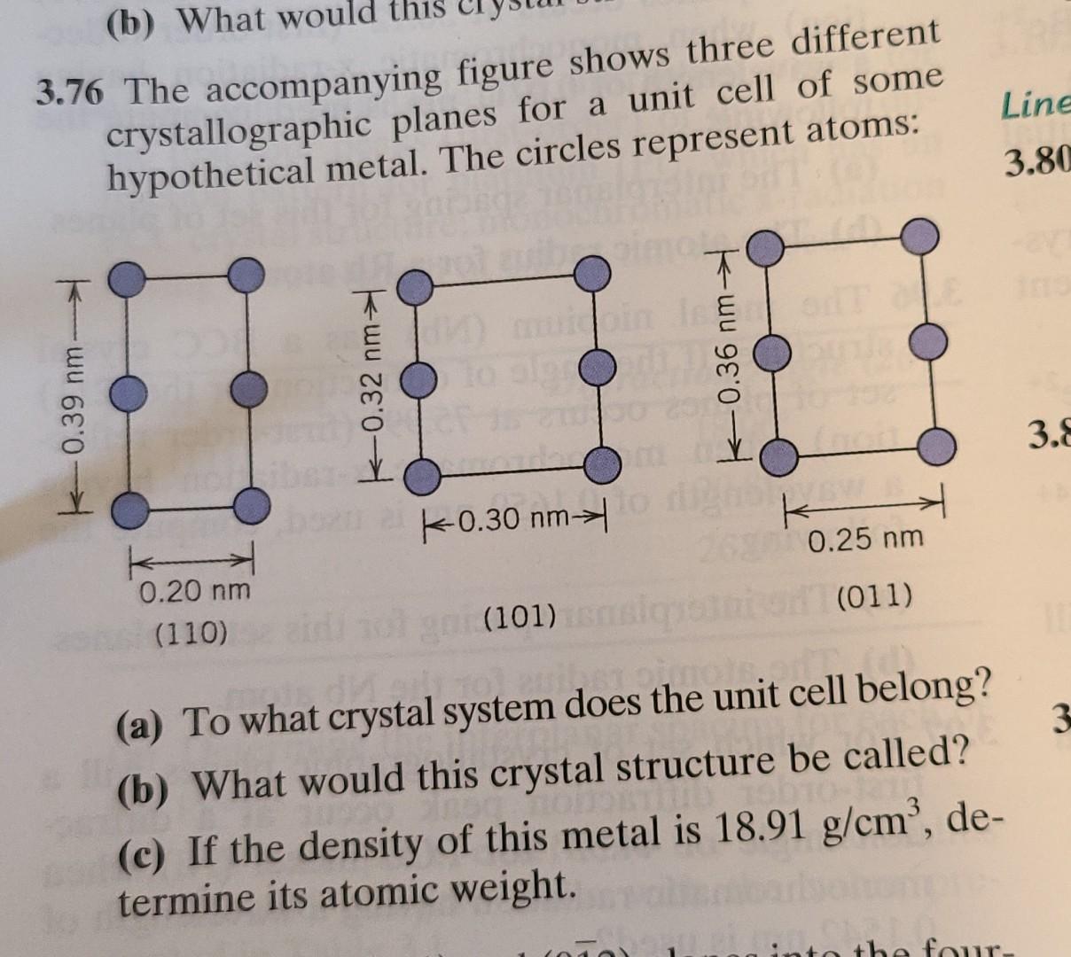 Solved (b) What Would 3.76 The Accompanying Figure Shows | Chegg.com