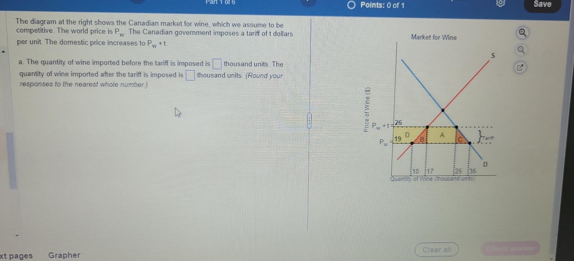 Solved Refer to the figure at right showing the market for | Chegg.com