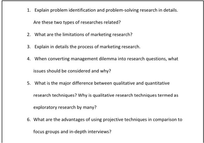 how are research and problem solving differentiated brainly