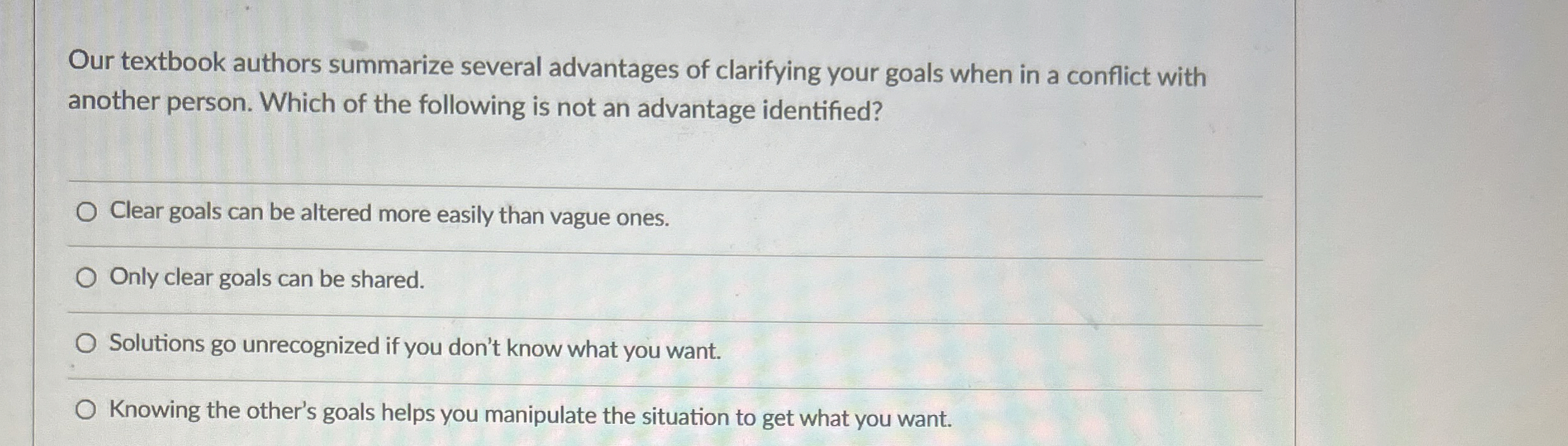 Solved Our textbook authors summarize several advantages of | Chegg.com