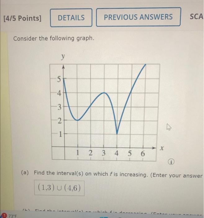 Solved Consider The Following Graph The X Y Coordinate