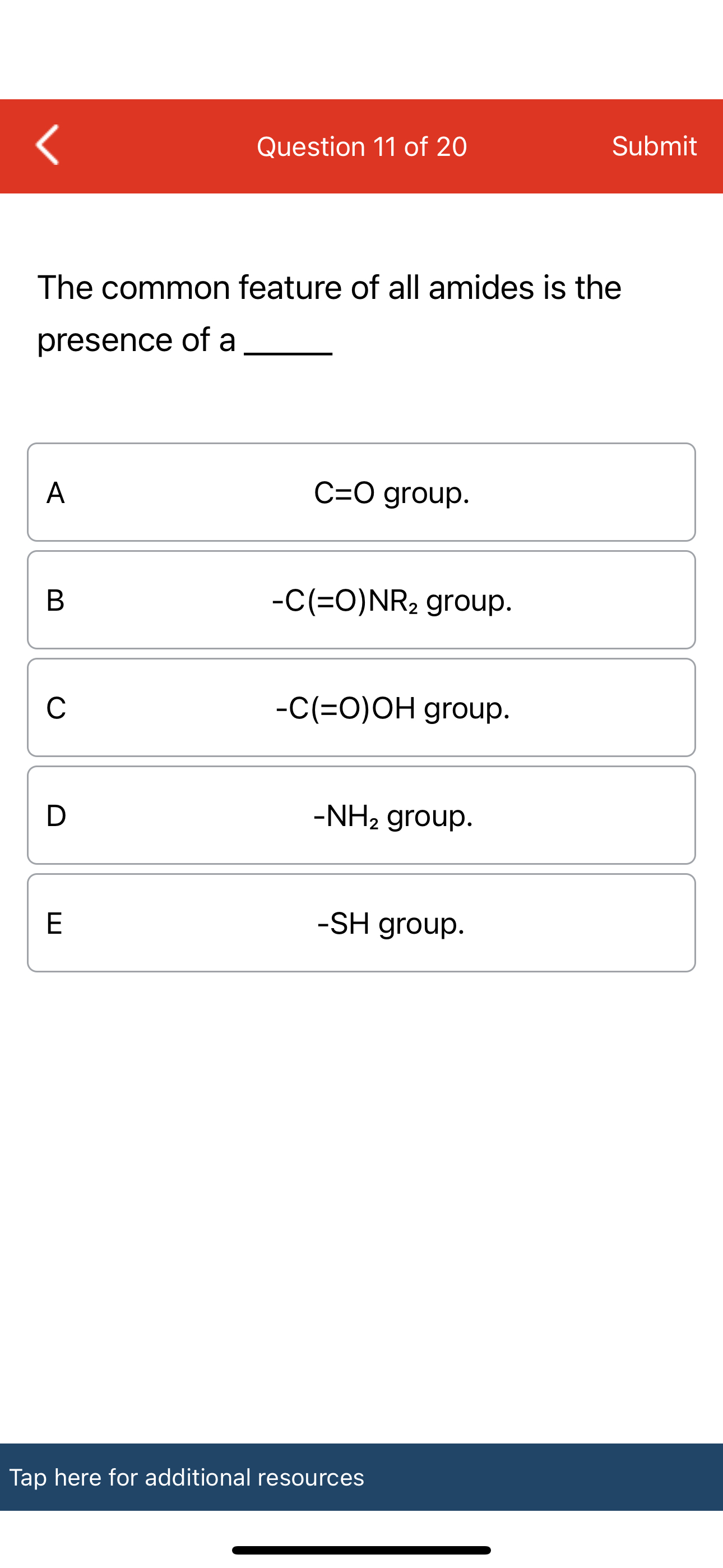 Solved Question 11 ﻿of 20SubmitThe common feature of all | Chegg.com