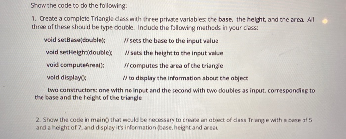 Solved Show the code to do the following: 1. Create a | Chegg.com