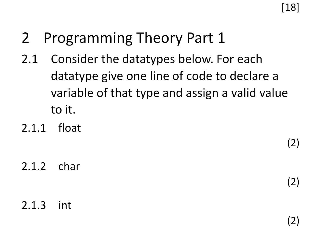 Solved 3 Programming Theory Part 2 Make use of the circuit | Chegg.com
