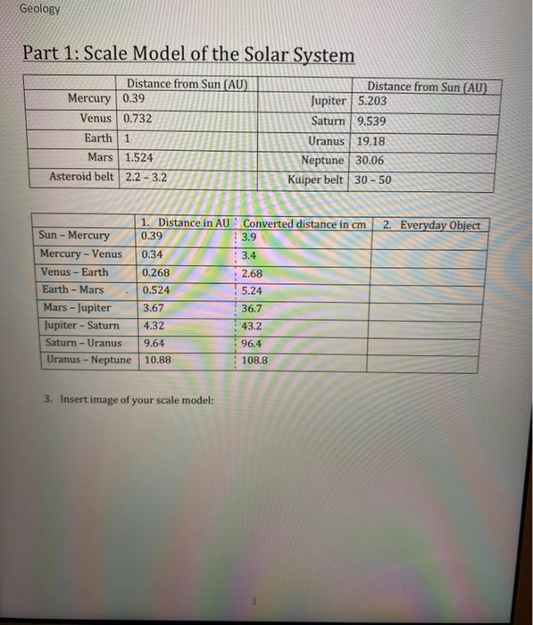 solar system distance in cm