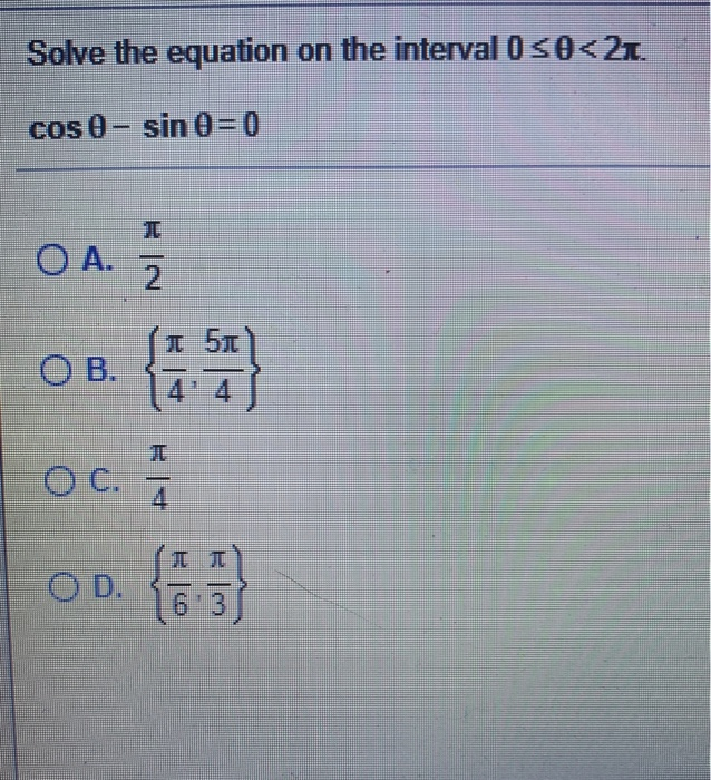 Solved Solve the equation on the interval 0 50