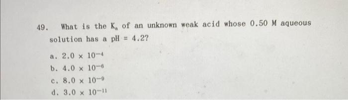 Solved llll the reaction has a value of K greater than 1 at