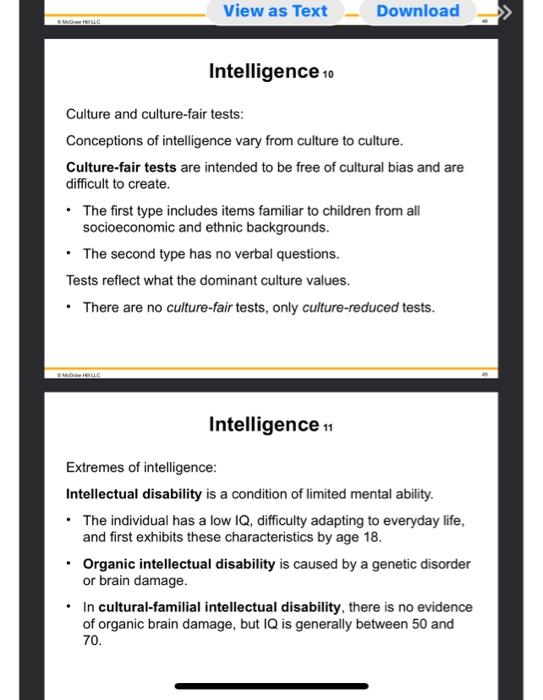 Solved Types of intelligence Robert Sternberg and Howard Chegg