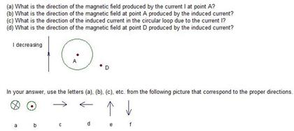 Solved What is the direction of the magnetic field produced | Chegg.com