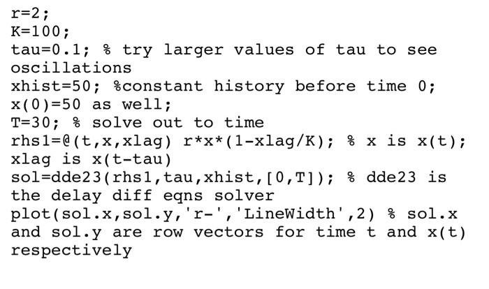 Solved please help me with #1please use the matlab code and | Chegg.com