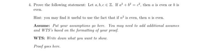 Solved Prove The Following Statement: Let A,b,c∈Z. If | Chegg.com