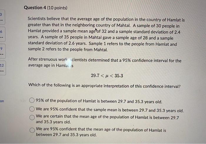 Solved Scientists believe that the average age of the | Chegg.com