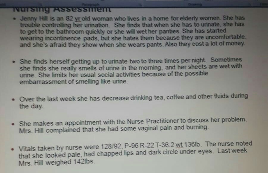 Solved Mrs. Klein is very pleased with the nursing care she