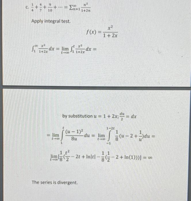 Solved There Are Some Mistakes In The Following Solution | Chegg.com