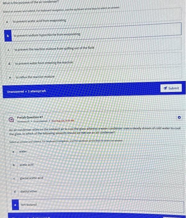 Solved What is the purpose of the air condenser?In which of