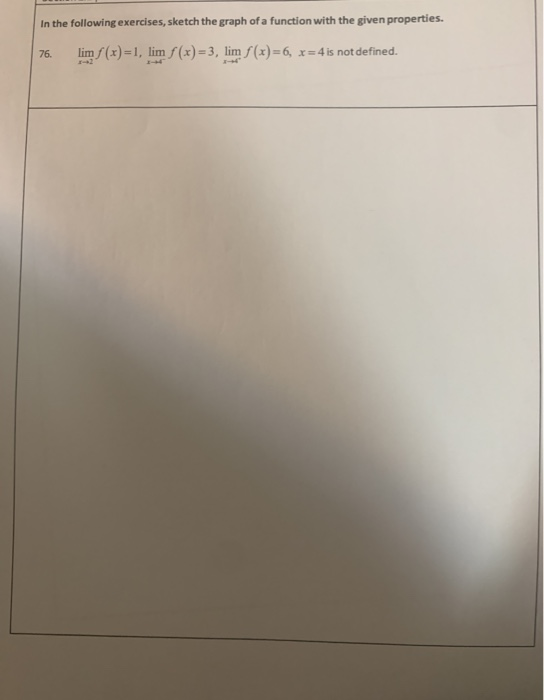 Solved In the following exercises, sketch the graph of a | Chegg.com