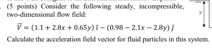 Solved (5 points) Consider the following steady, | Chegg.com
