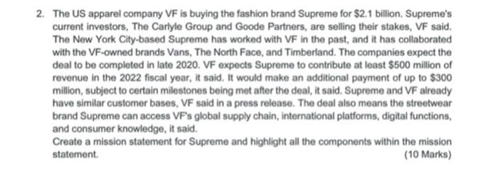 What the Supreme VF deal means for streetwear