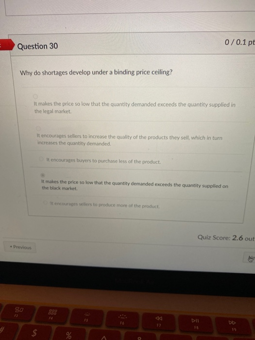 Question 28 A binding minimum wage will increase the