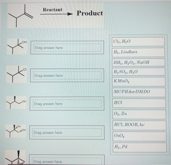 Cl2 H2o Example Solved Reactant Product Cl2, H2O Drag answer here H2, | Chegg.com