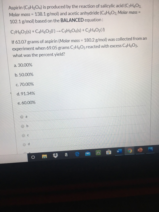 Solved Aluminum reacts with hydrochloric acid to produce