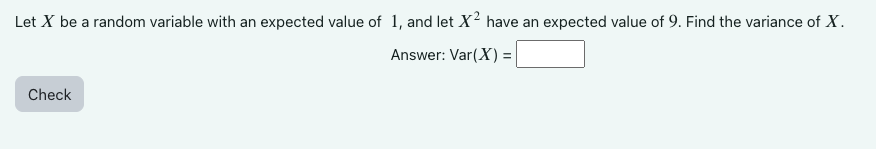 Let x ﻿be a random variable with an expected value of | Chegg.com