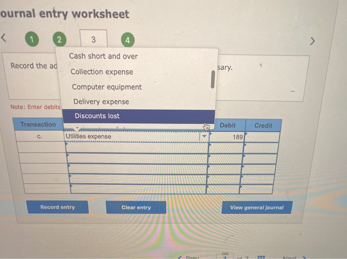 Solved d. The June 30 cash receipts of 2.289 were placed in