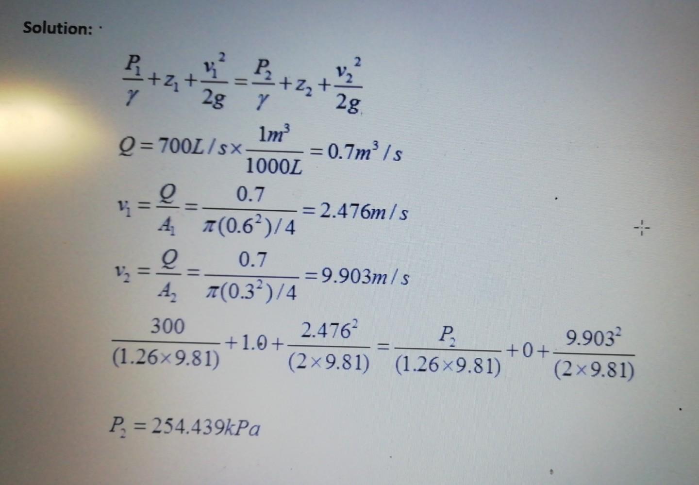 Solved Question 1 A 50 mmdiameter siphon is drawing oil