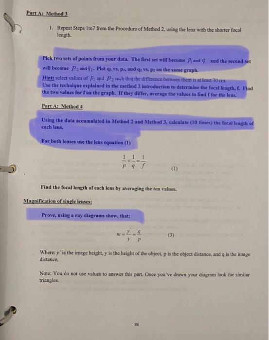 Solved Really need help with highlighted questions. step by | Chegg.com