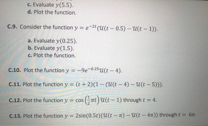 Solved Could You Please Show Me How To Do 9 An Example Chegg Com