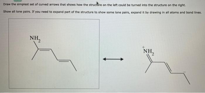 Solved Draw the simplest set of curved arrows that shows how | Chegg.com