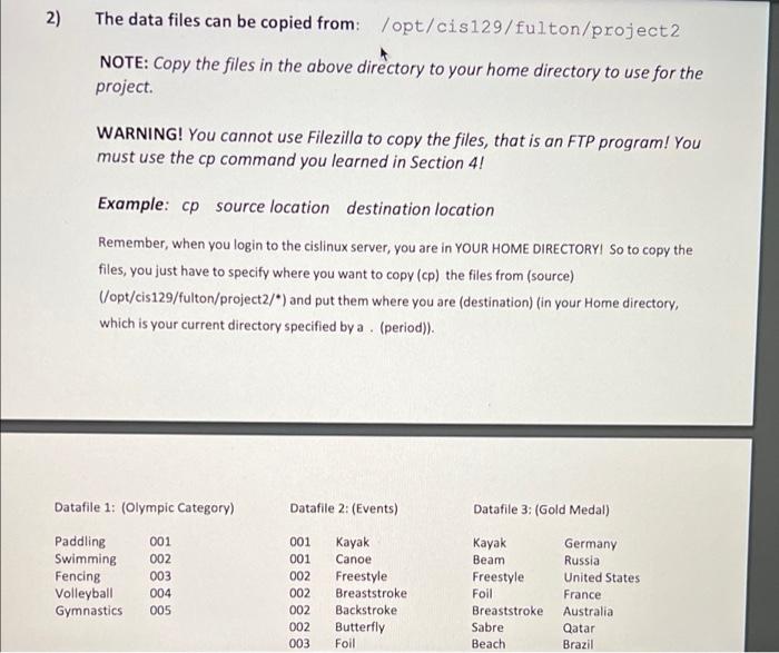 Solved CIS129 - Project 2 1) Requirements of the script: a) | Chegg.com