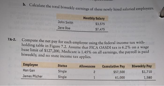 Solved a. Calculate the total wages earned for each hourly | Chegg.com