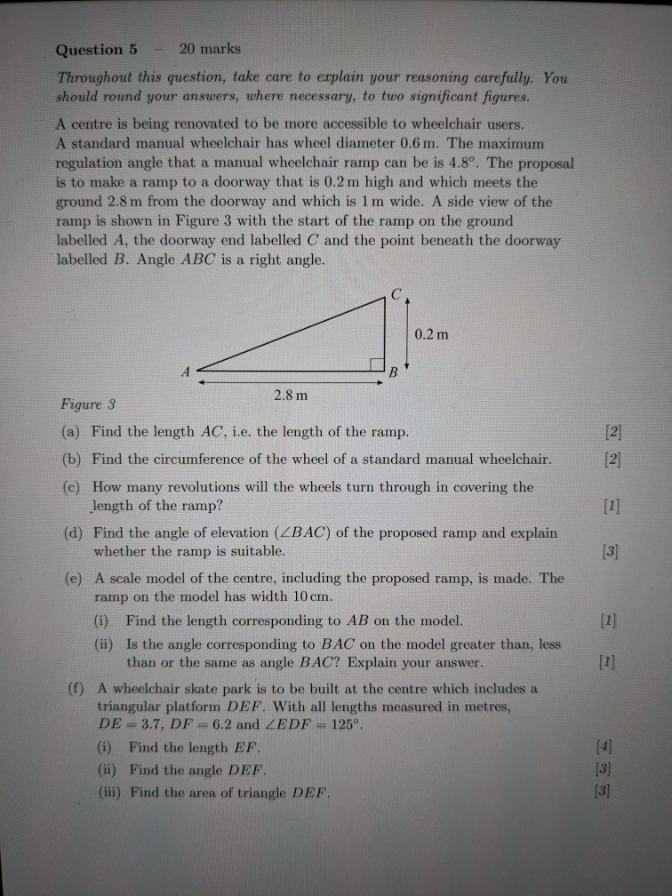 Solved Question 5 - 20 marks Throughout this question, take | Chegg.com