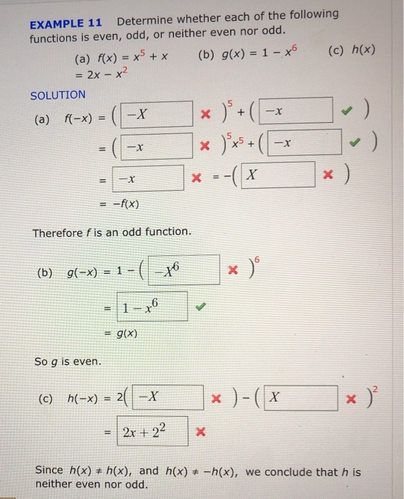Is the function even odd or neither 