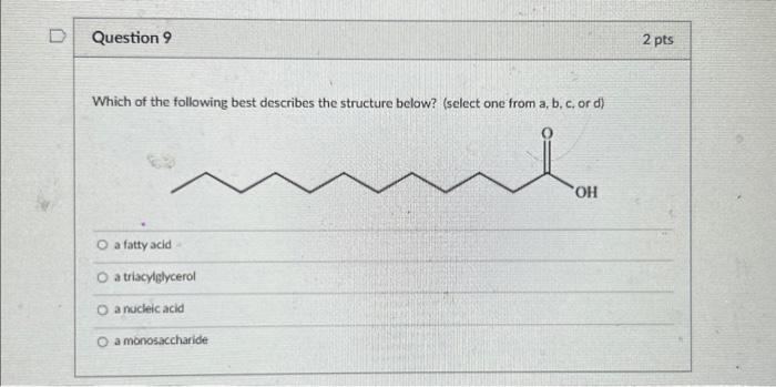 Solved Which of the following is a generic representation of | Chegg.com