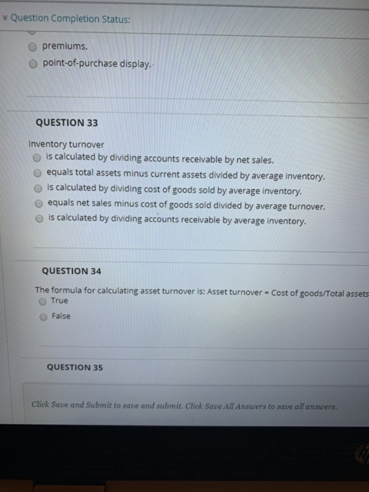 solved question completion status: assets decrease and... Solved Question Completion Status: O premiums. | Chegg.com
