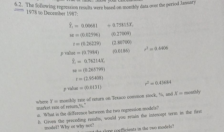 solved-6-2-the-following-regression-results-were-based-on-chegg