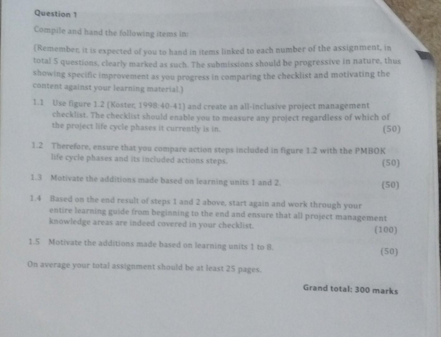 Solved Questions 1 Compile And Hand The Following Items