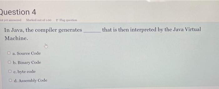 Solved Question 1 Not Yet Answered Marked Out Of 100 P Flag 1866