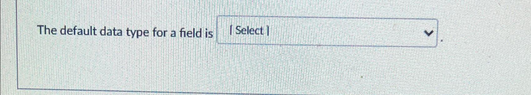 default data type in c#