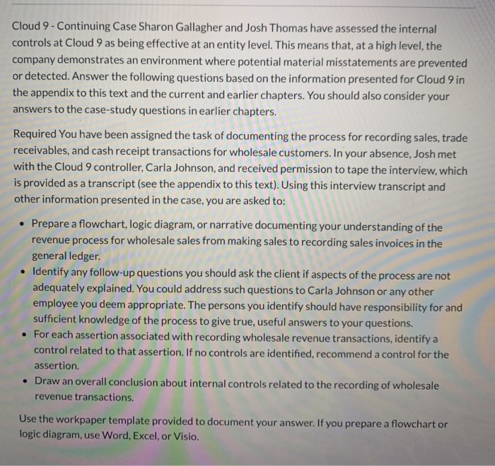 Case study examples with answer image